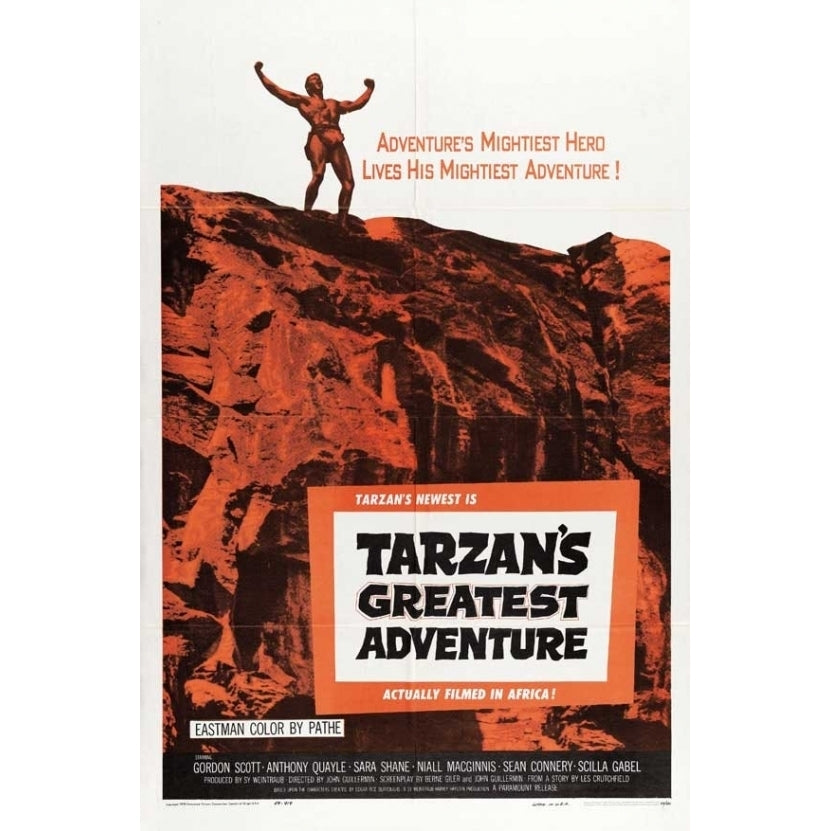 Tarzans Greatest Adventure Movie Poster (11 x 17) - Item MOVAB33160 Image 1