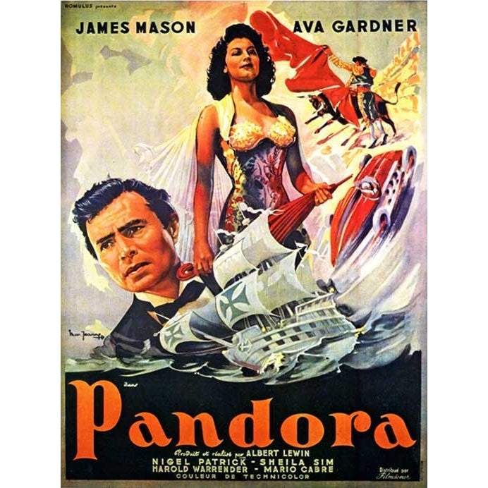 Pandora and the Flying Dutchman Movie Poster (11 x 17) - Item MOVAB32824 Image 1