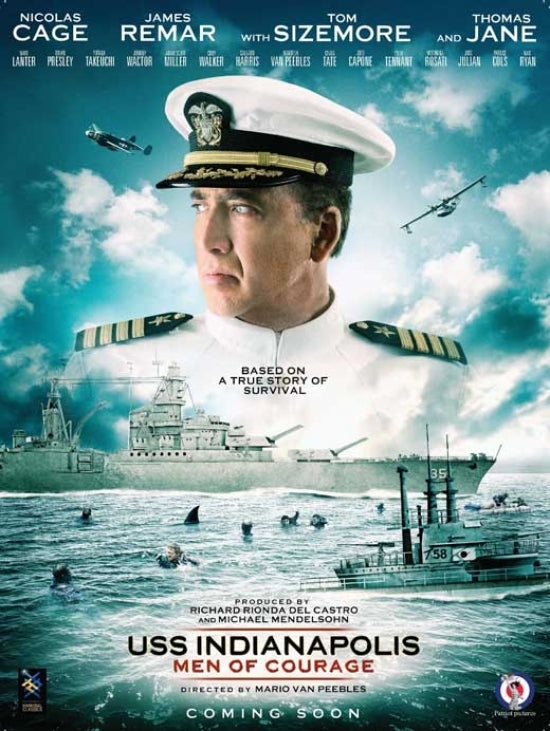 USS Indianapolis Men of Courage Movie Poster (27 x 40) - Item MOVAB36745 Image 1