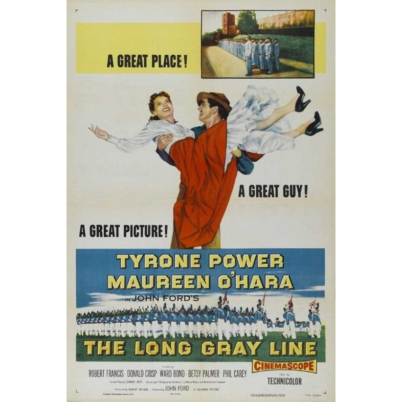 The Long Gray Line Movie Poster Print (27 x 40) - Item MOVAB37370 Image 1