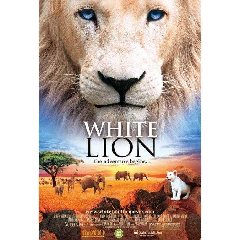 White Lion Movie Poster (11 x 17) - Item MOVAB38021 Image 1