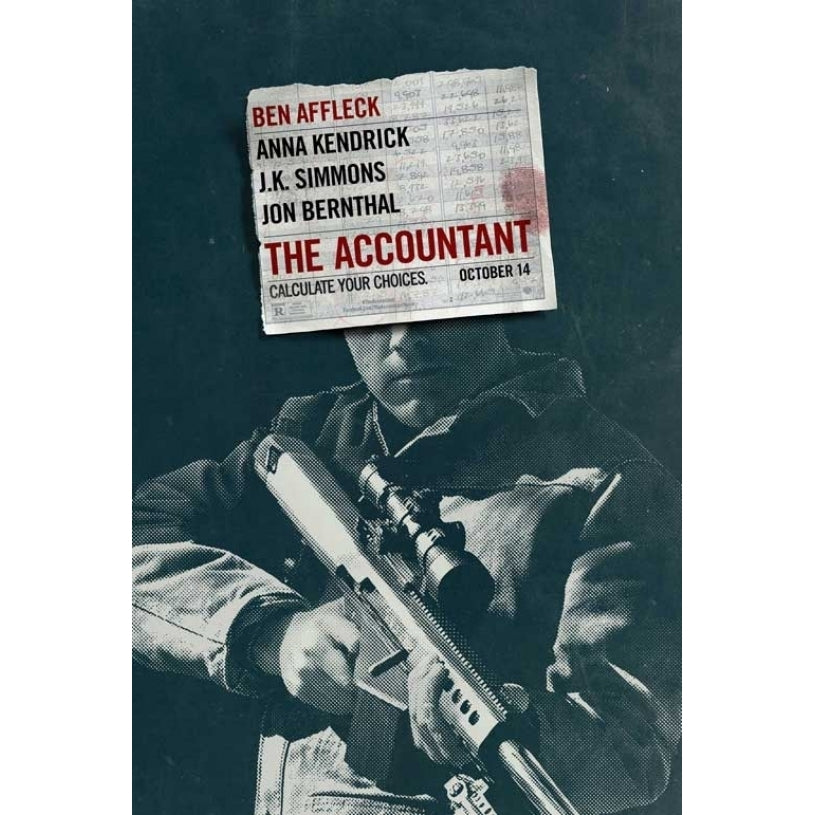 The Accountant Movie Poster (11 x 17) - Item MOVAB39745 Image 1