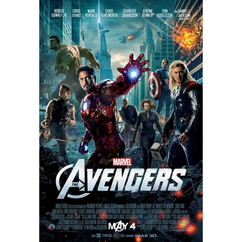 The Avengers Movie Poster Print (27 x 40) - Item MOVAB45105 Image 1