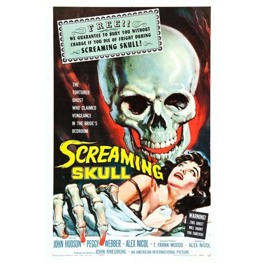 The Screaming Skull Movie Poster Print (27 x 40) - Item MOVAB48143 Image 1