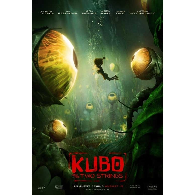 Kubo and the Two Strings Movie Poster (11 x 17) - Item MOVAB56645 Image 1