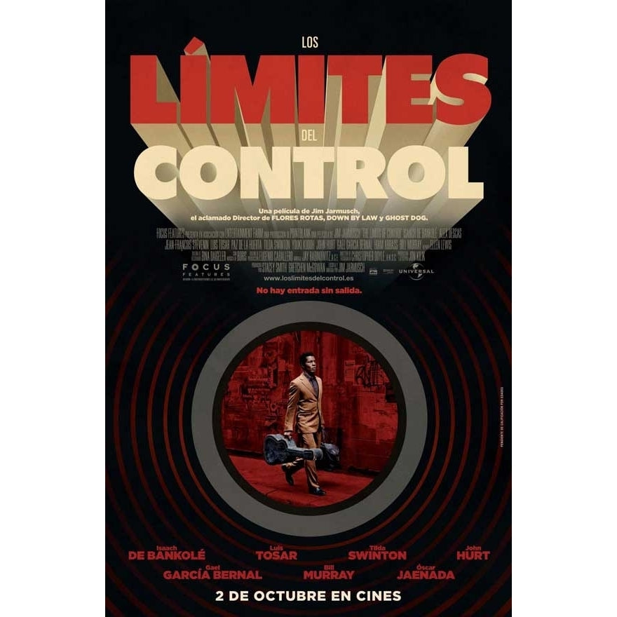 The Limits of Control Movie Poster (11 x 17) - Item MOVAB61630 Image 1