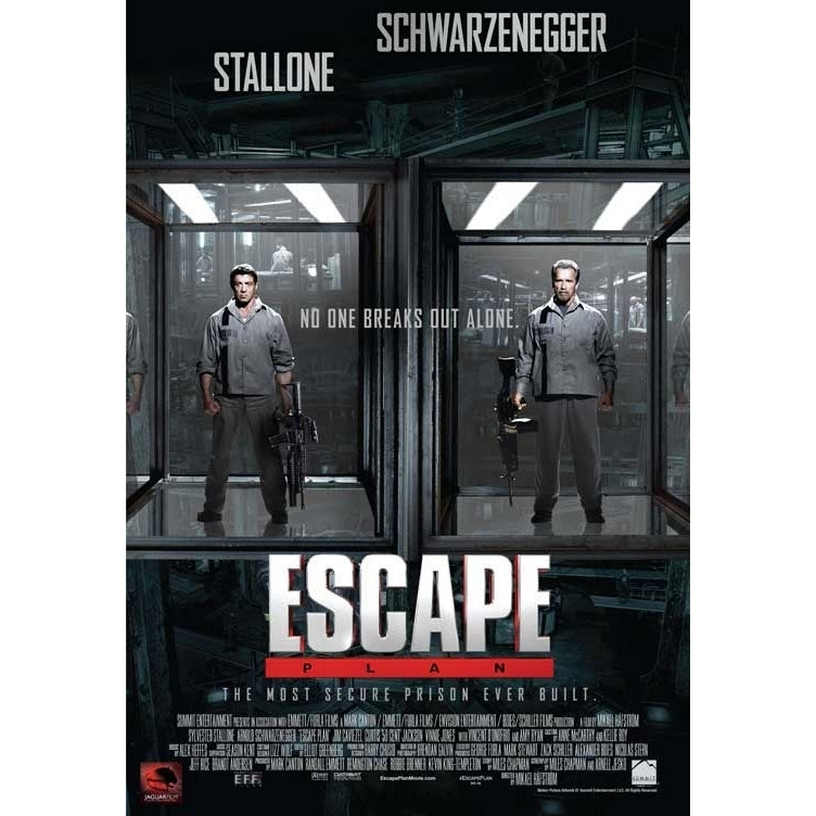 Escape Plan Movie Poster (11 x 17) - Item MOVAB62735 Image 1