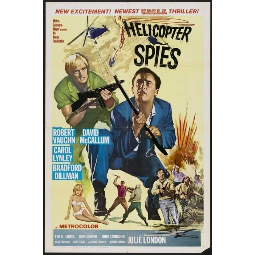 Helicopter Spies Movie Poster Print (27 x 40) - Item MOVAB62410 Image 1