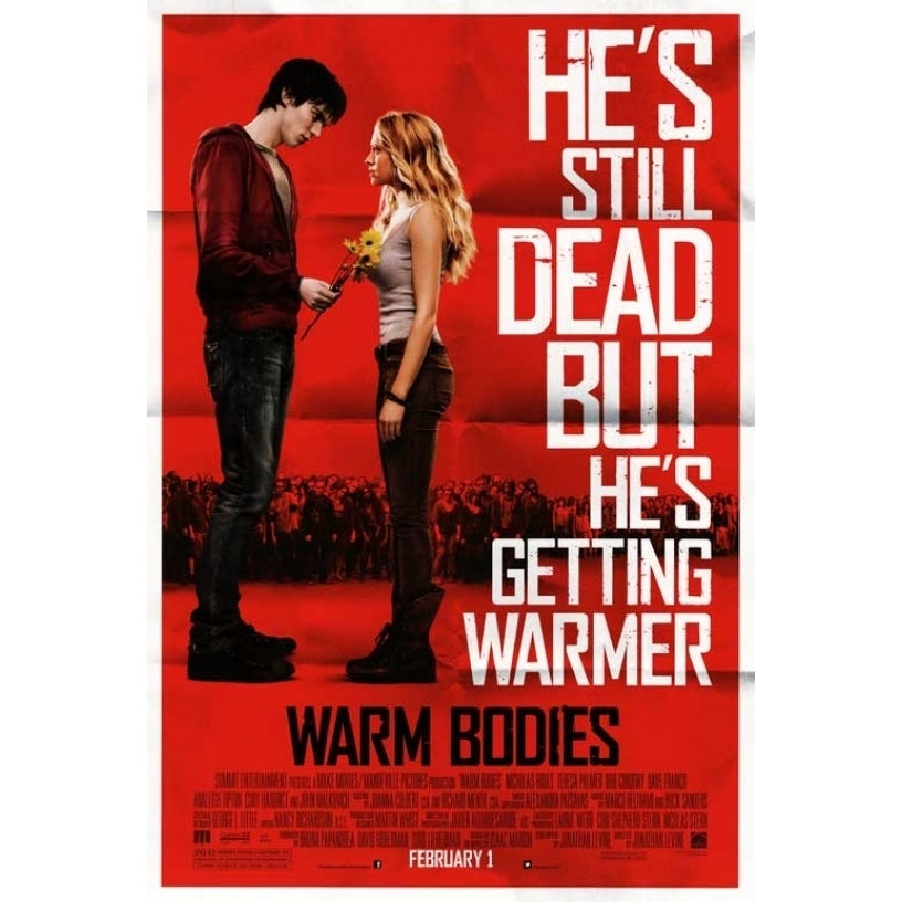 Warm Bodies Movie Poster Print (27 x 40) - Item MOVAB67705 Image 1