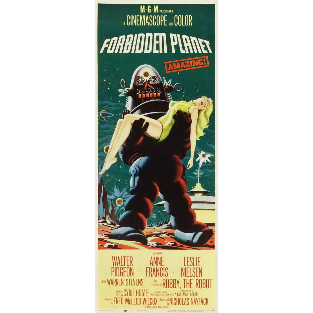 Forbidden Planet Movie Poster Print (11 x 17) - Item MOVAB68050 Image 1