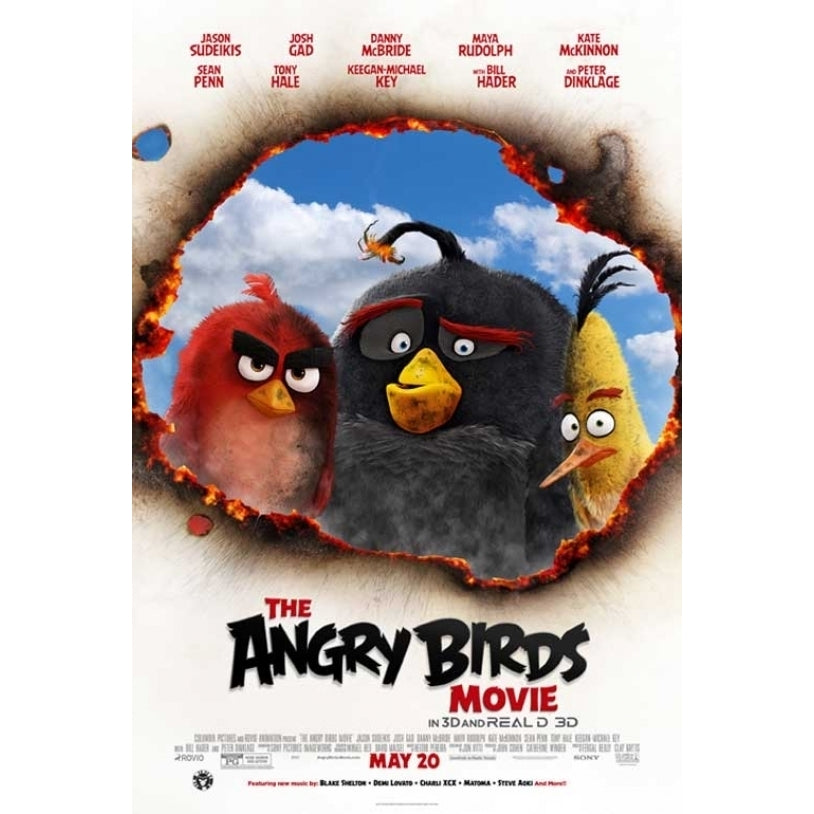 Angry Birds Movie Poster (27 x 40) - Item MOVAB72645 Image 1