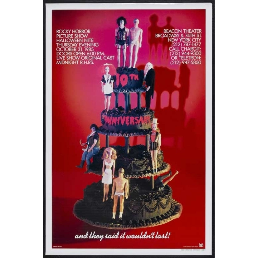 The Rocky Horror Picture Show (Broadway) Movie Poster Print (27 x 40) - Item MOVAB80390 Image 1