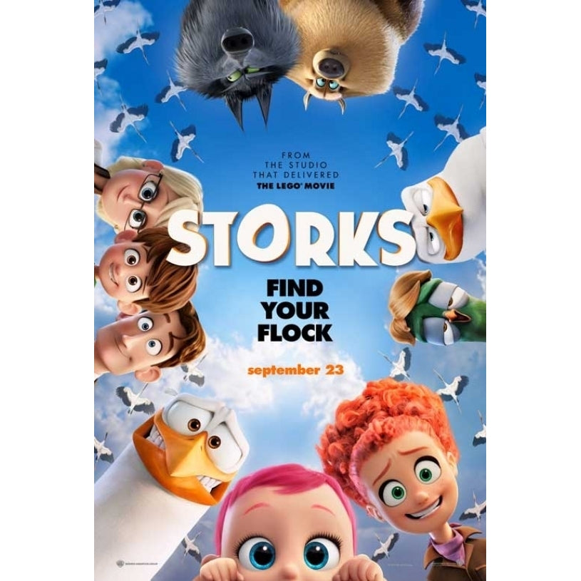 Storks Movie Poster (11 x 17) - Item MOVAB80845 Image 1