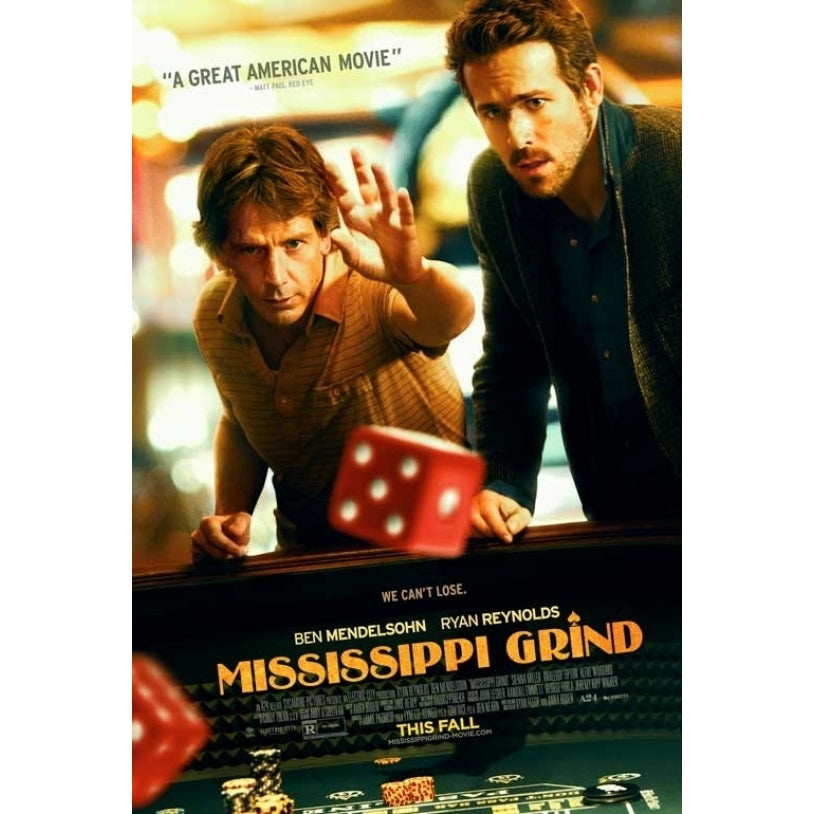 Mississippi Grind Movie Poster (11 x 17) - Item MOVAB82545 Image 1