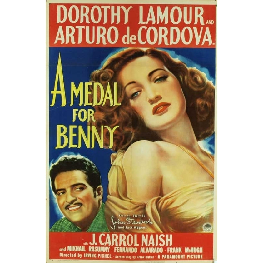 A Medal for Benny Movie Poster Print (27 x 40) - Item MOVAB88201 Image 1