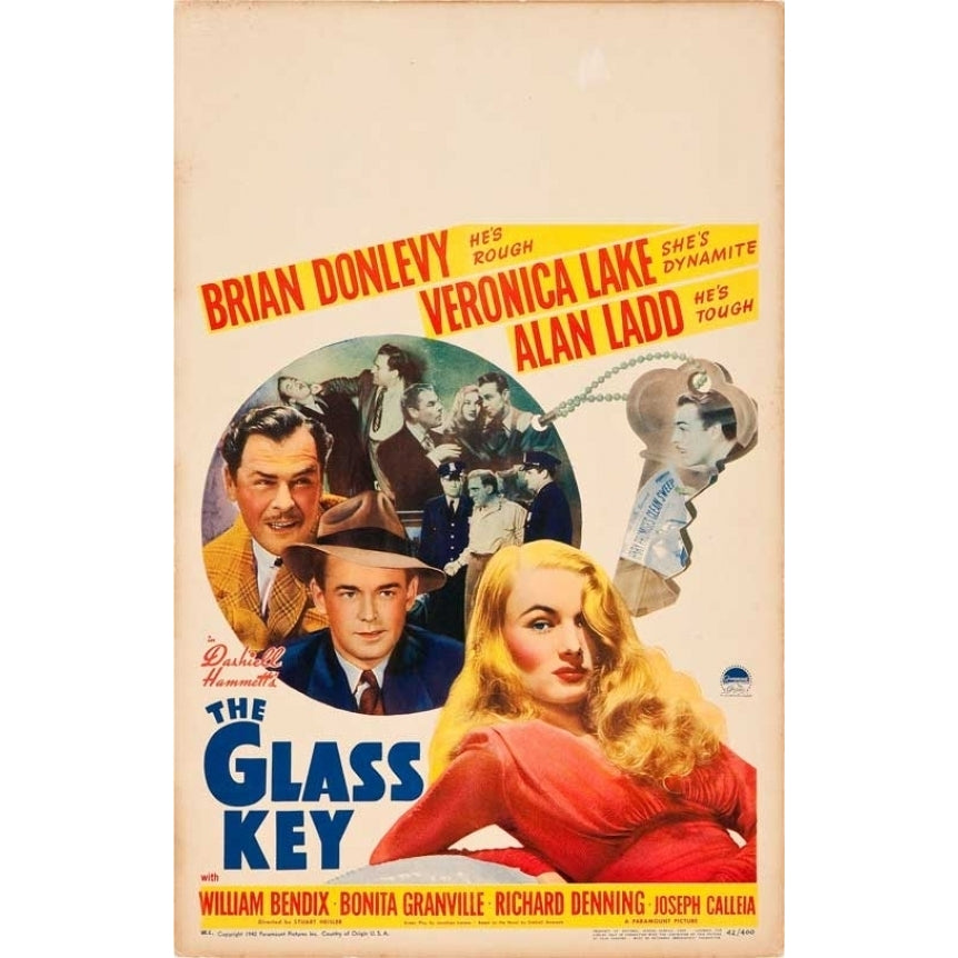 The Glass Key Movie Poster Print (27 x 40) - Item MOVAB88463 Image 1