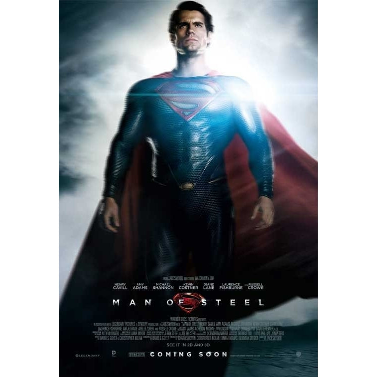 Man of Steel Movie Poster Print (27 x 40) - Item MOVAB92015 Image 1