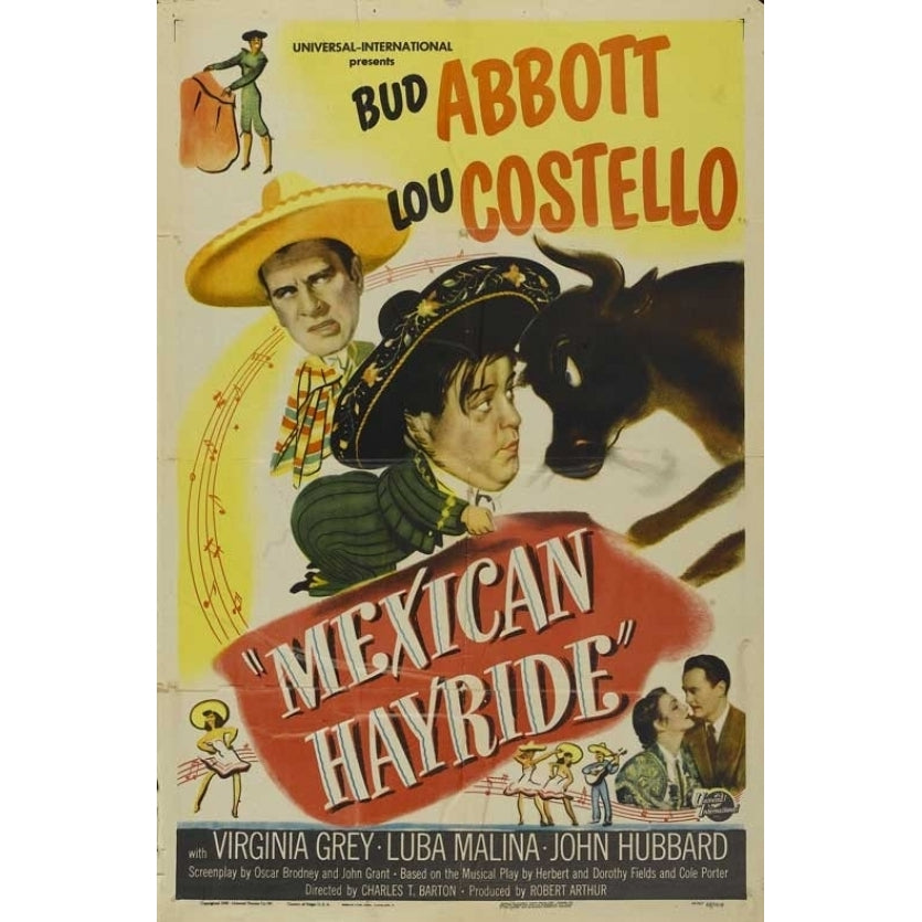 Mexican Hayride Movie Poster Print (27 x 40) - Item MOVAB96504 Image 1