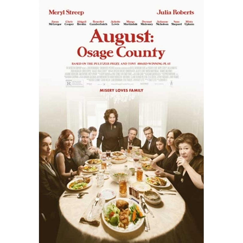 August Osage County Movie Poster (11 x 17) - Item MOVAB93835 Image 1