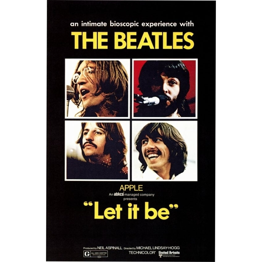 Let It Be Movie Poster (11 x 17) - Item MOVAC3886 Image 1