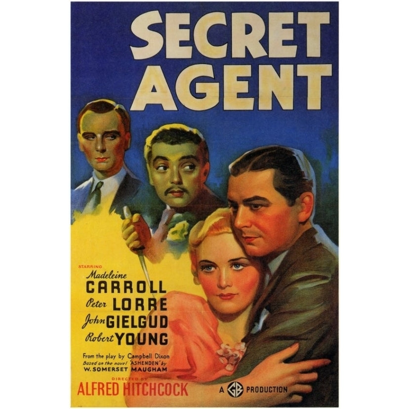 The Secret Agent Movie Poster (11 x 17) - Item MOVAC9864 Image 1