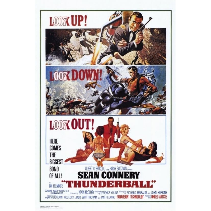 Thunderball Movie Poster (11 x 17) - Item MOVAD1799 Image 1