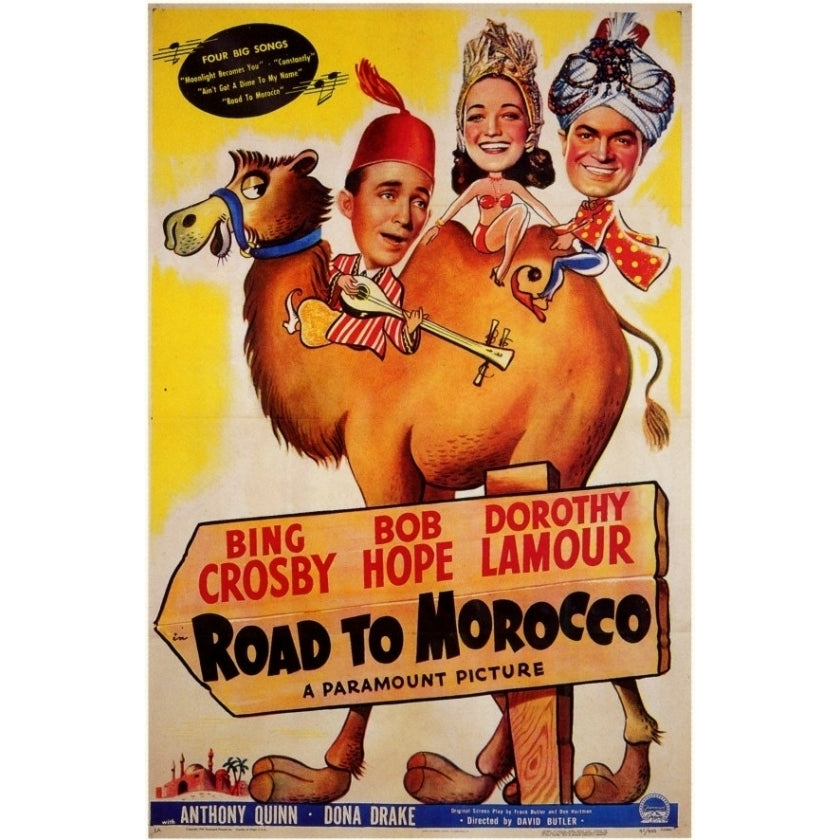 The Road to Morocco Movie Poster (11 x 17) - Item MOVAD1937 Image 1