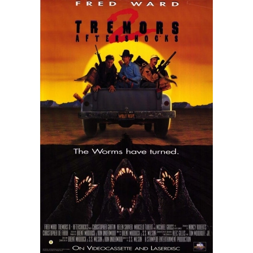 Tremors 2 Aftershocks Movie Poster (11 x 17) Image 1