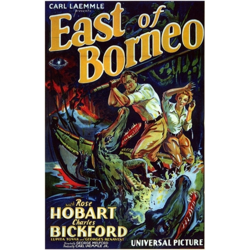 East of Borneo Movie Poster (11 x 17) - Item MOVAD7961 Image 1