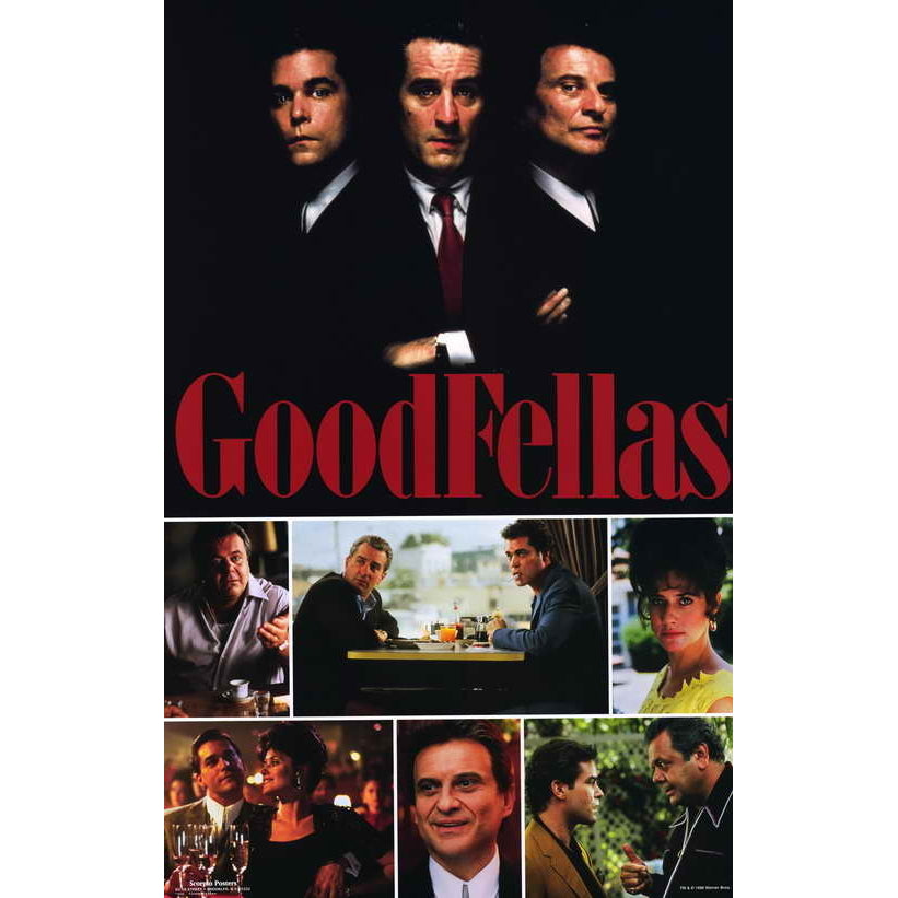 Goodfellas Movie Poster Print (11 x 17) - Item MOVAD8851 Image 1