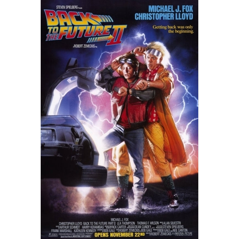 Back to the Future Part 2 Movie Poster (11 x 17) - Item MOVAD8902 Image 1