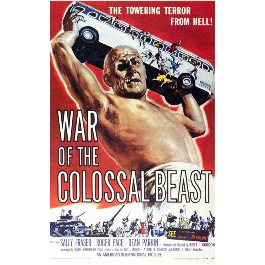 The War of the Colossal Beast Movie Poster (11 x 17) - Item MOVAD9404 Image 1