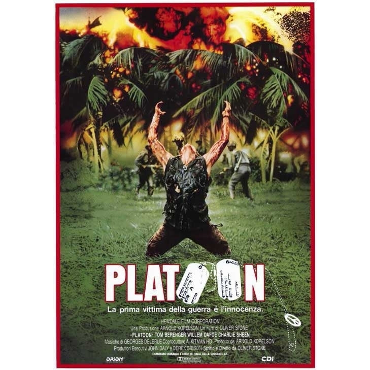 Platoon Movie Poster (11 x 17) - Item MOVAD9905 Image 1