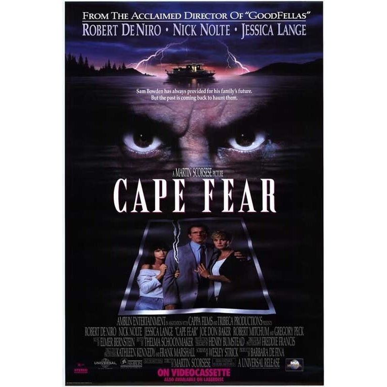 Cape Fear Movie Poster (11 x 17) - Item MOVAE0876 Image 1