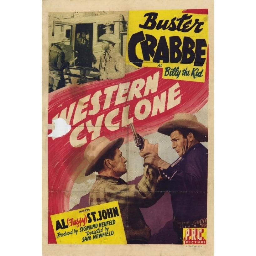 Western Cyclone Movie Poster (11 x 17) - Item MOVAE1190 Image 1