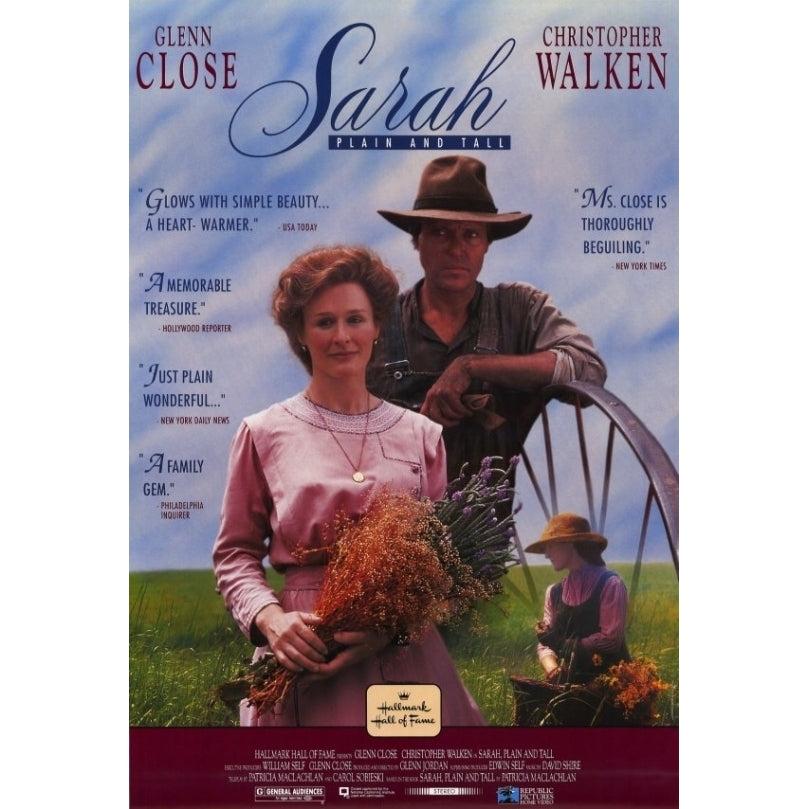 Sarah Plain and Tall Movie Poster (11 x 17) - Item MOVAE1212 Image 1