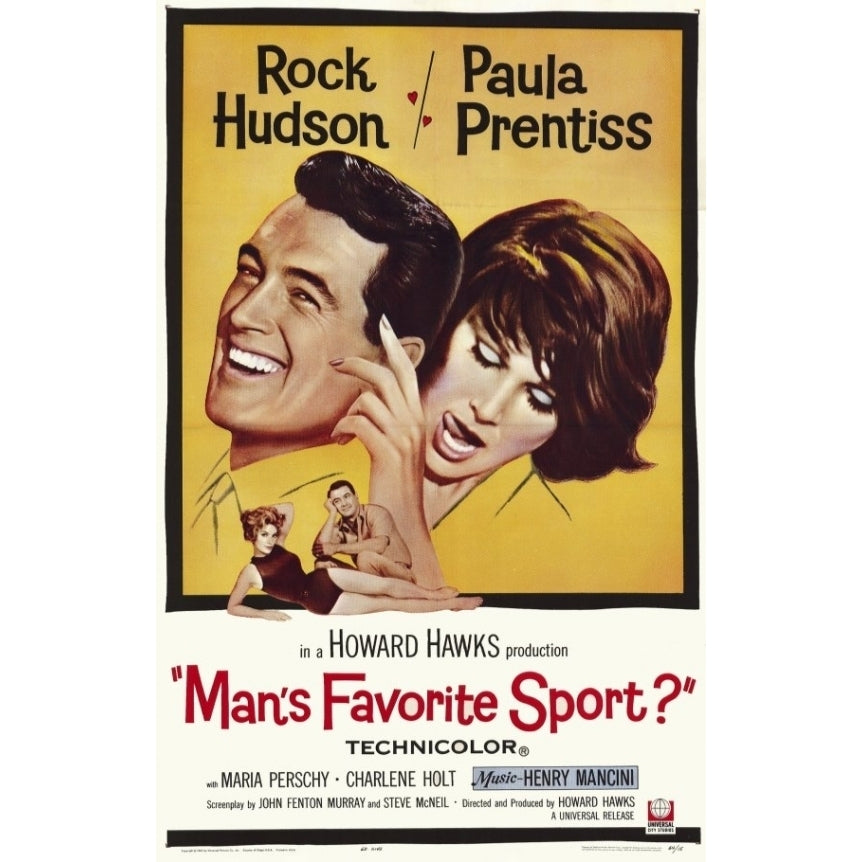 Mans Favorite Sport Movie Poster (11 x 17) - Item MOVAE2182 Image 1