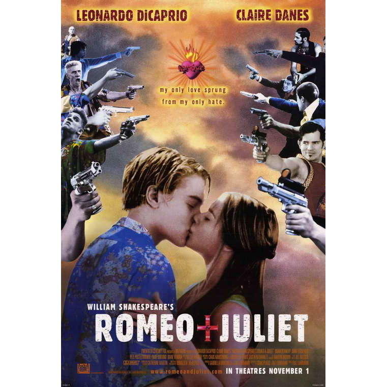 William Shakespeares Romeo and Juliet Movie Poster (11 x 17) - Item MOVAE3028 Image 1