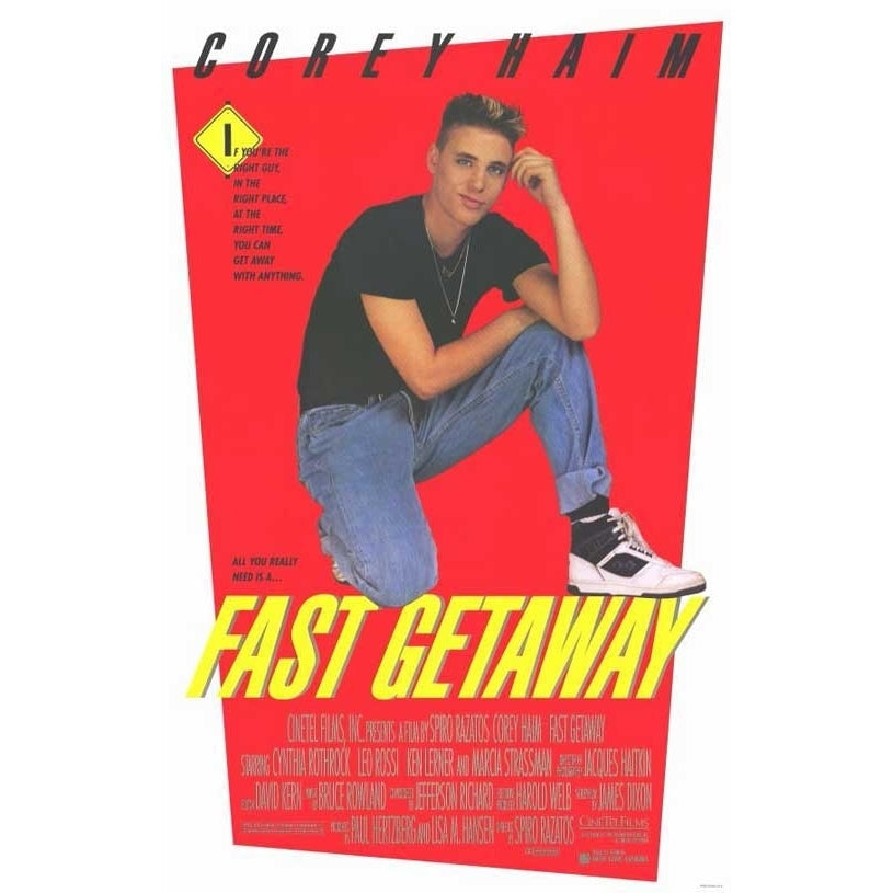 Fast Getaway Movie Poster Print (11 x 17) - Item MOVAE4219 Image 1