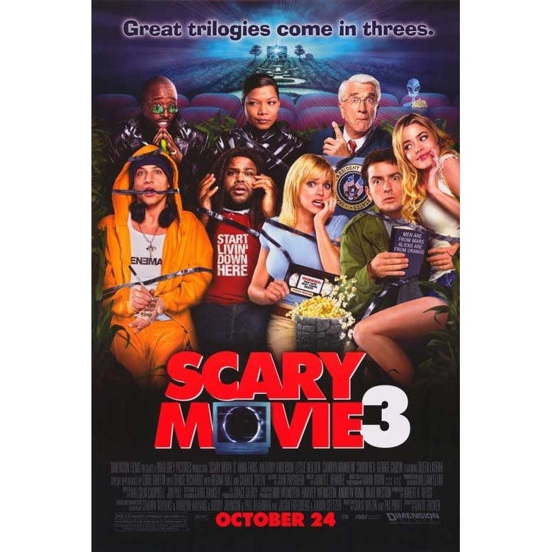 Scary Movie 3 Movie Poster (11 x 17) - Item MOVAE4619 Image 1