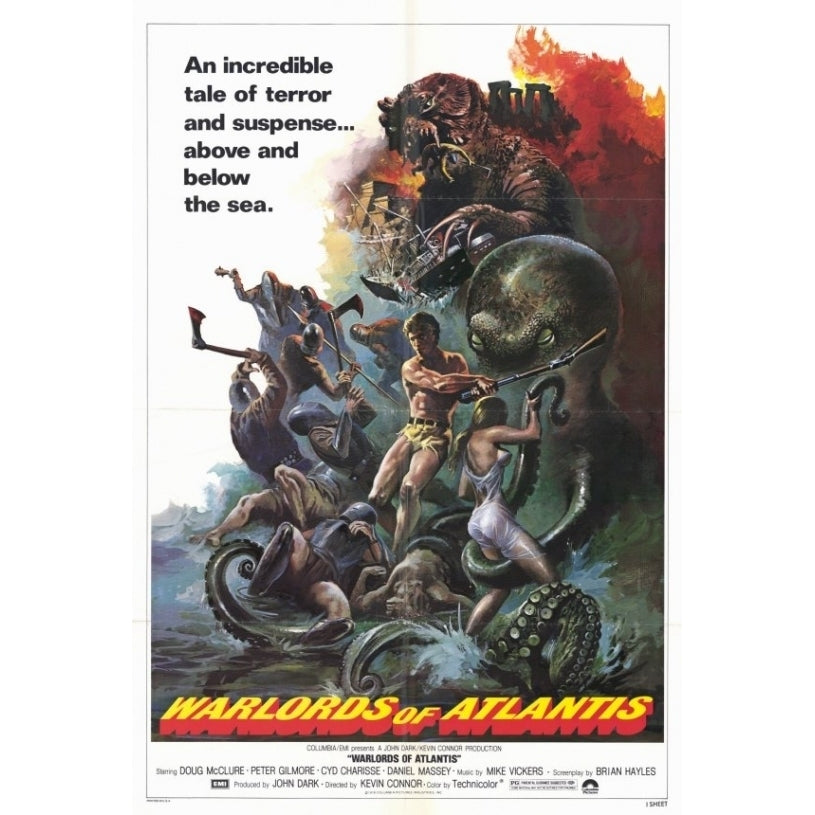 Warlords of Atlantis Movie Poster (11 x 17) - Item MOVAE5438 Image 1