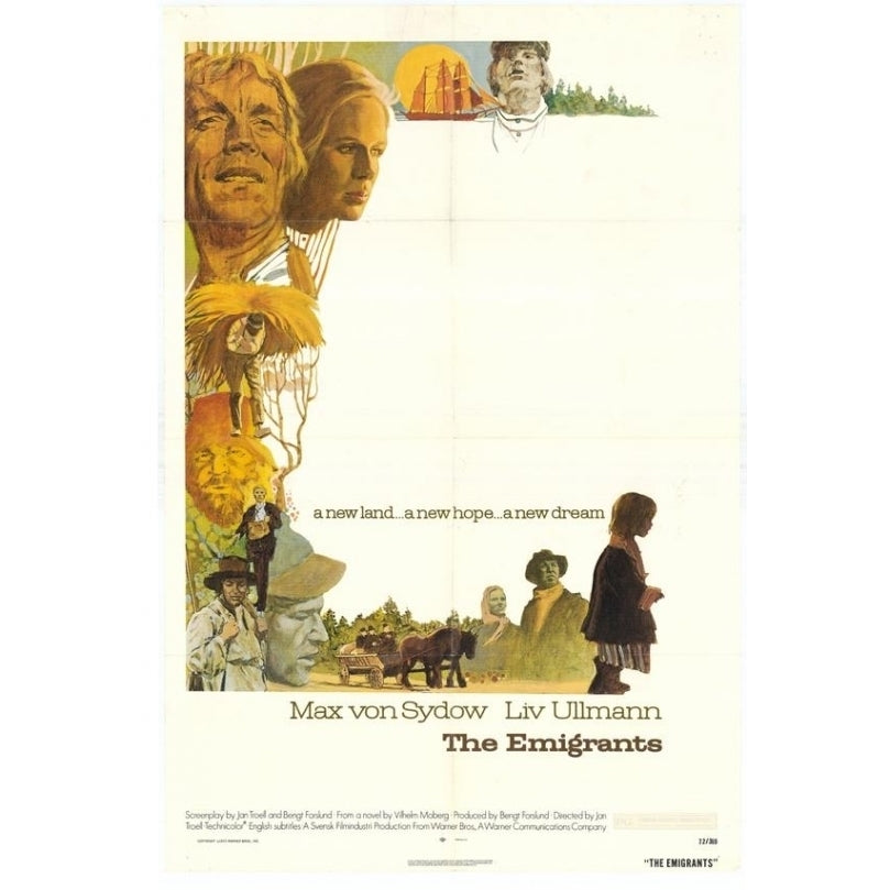 The Emigrants Movie Poster (11 x 17) - Item MOVAE5707 Image 1