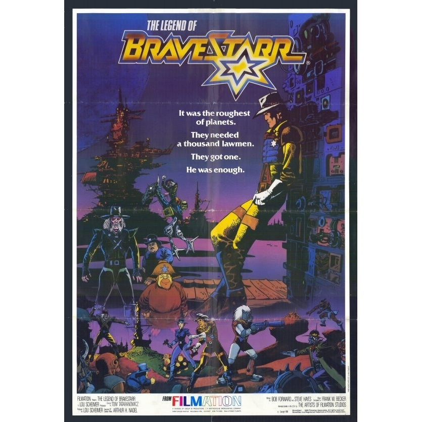 The Legend of BraveStarr Movie Poster Print (11 x 17) - Item MOVAE5561 Image 1