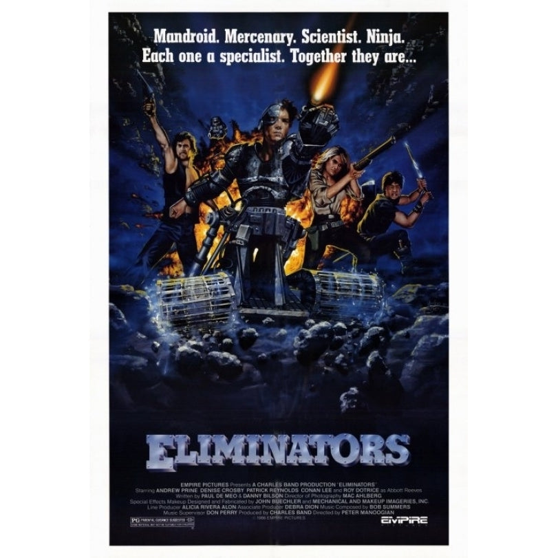 The Eliminators Movie Poster (11 x 17) - Item MOVAE6969 Image 1