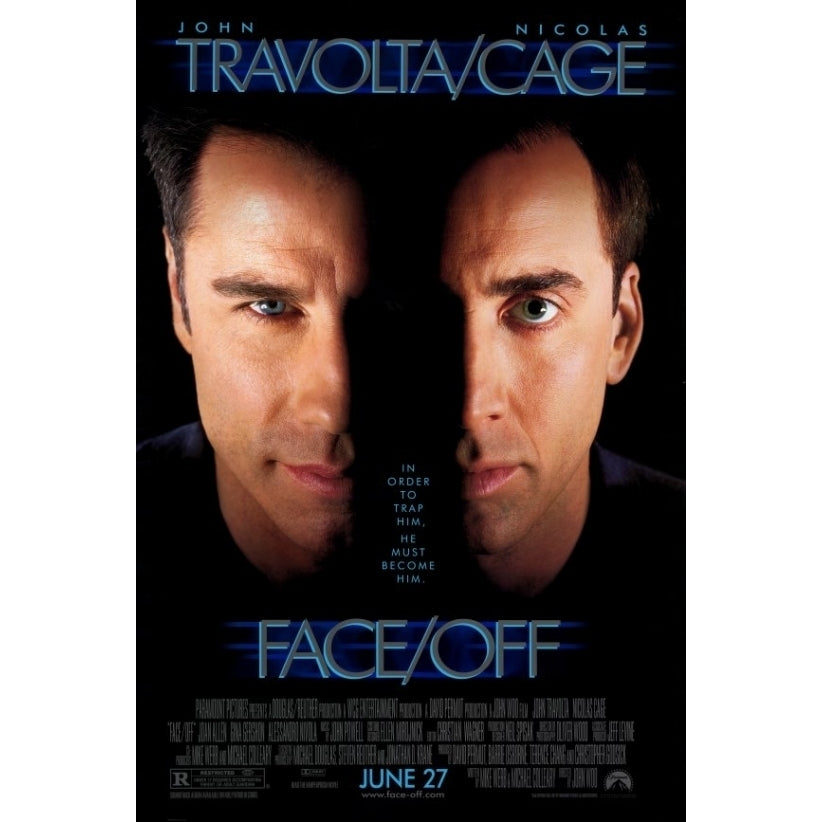 FaceOff Movie Poster (11 x 17) - Item MOVAE7558 Image 1