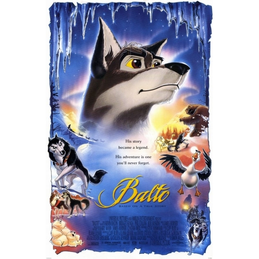 Balto Movie Poster (11 x 17) - Item MOVAE7065 Image 1