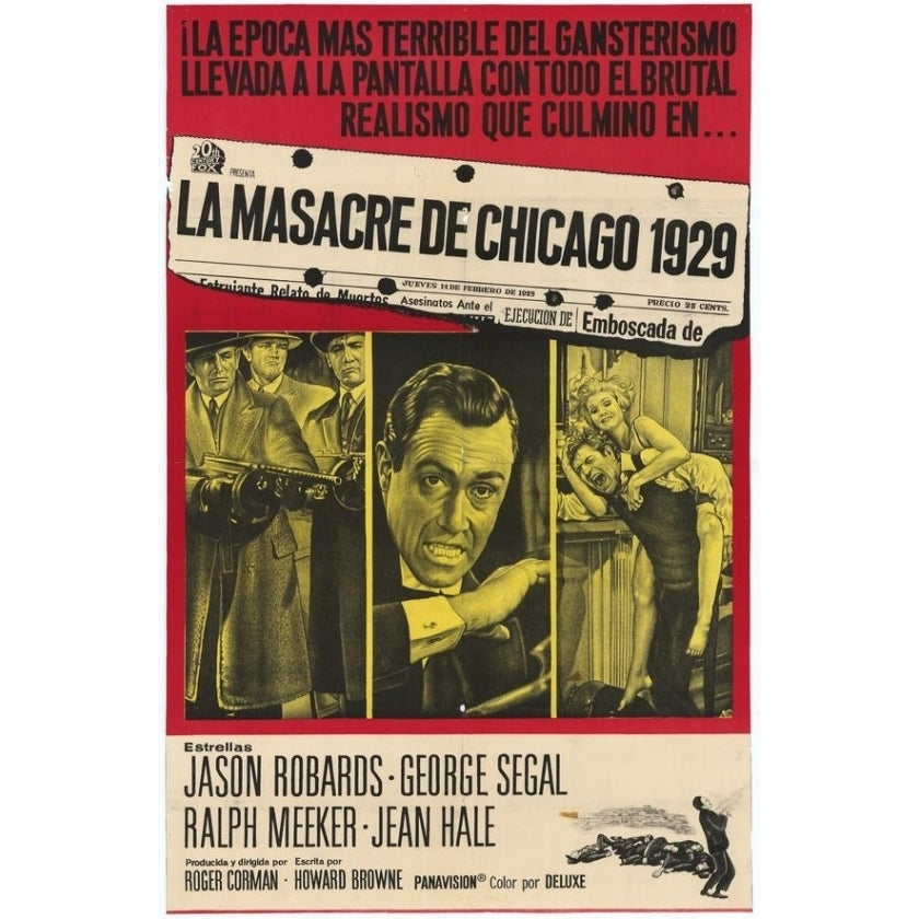 The St. Valentines Day Massacre Movie Poster (11 x 17) - Item MOVAE8038 Image 1