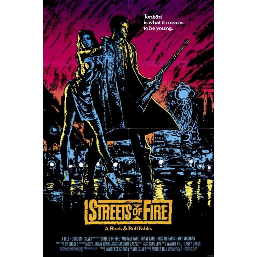 Streets of Fire Movie Poster (11 x 17) - Item MOVAE8096 Image 1