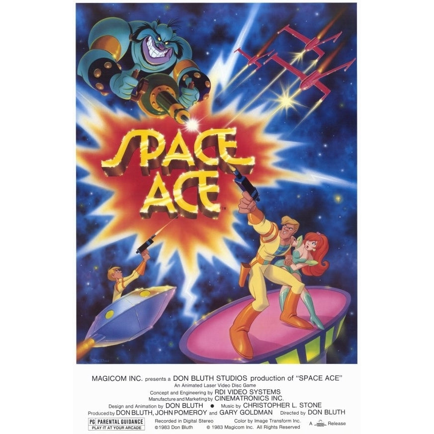 Space Ace - Video Game Movie Poster Print (11 x 17) - Item MOVAE8655 Image 1