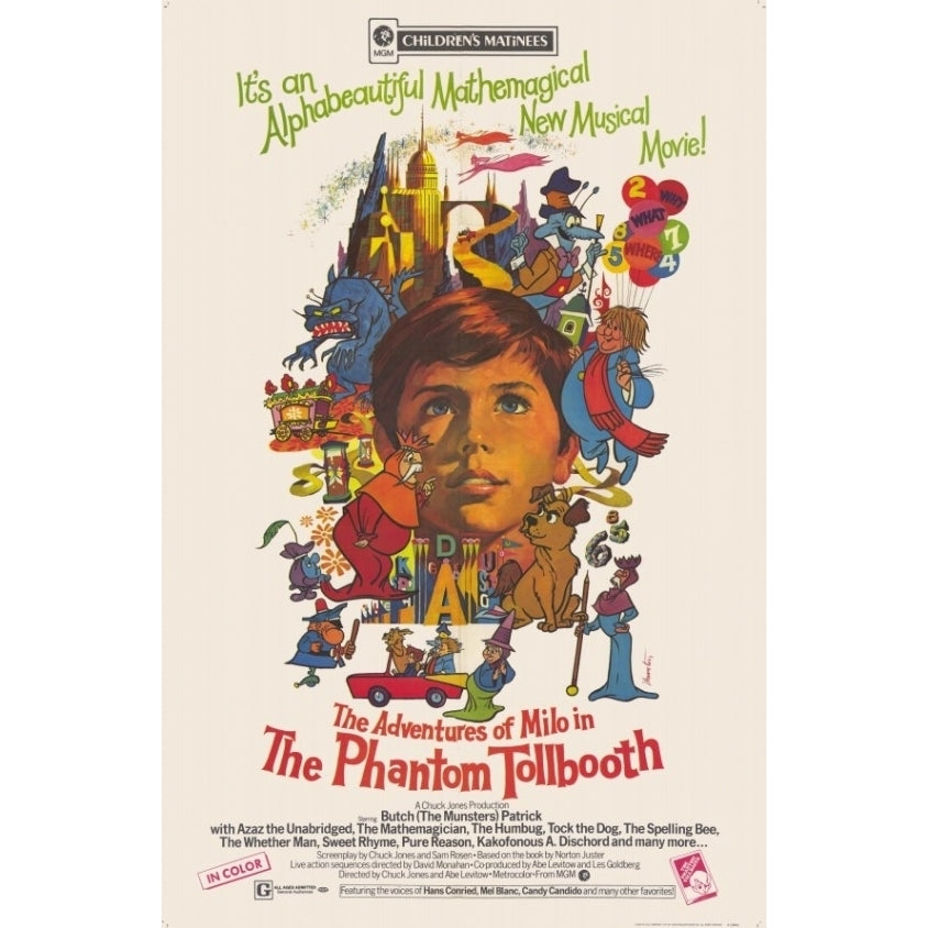 Phantom Tollbooth Movie Poster (11 x 17) - Item MOVAE9127 Image 1